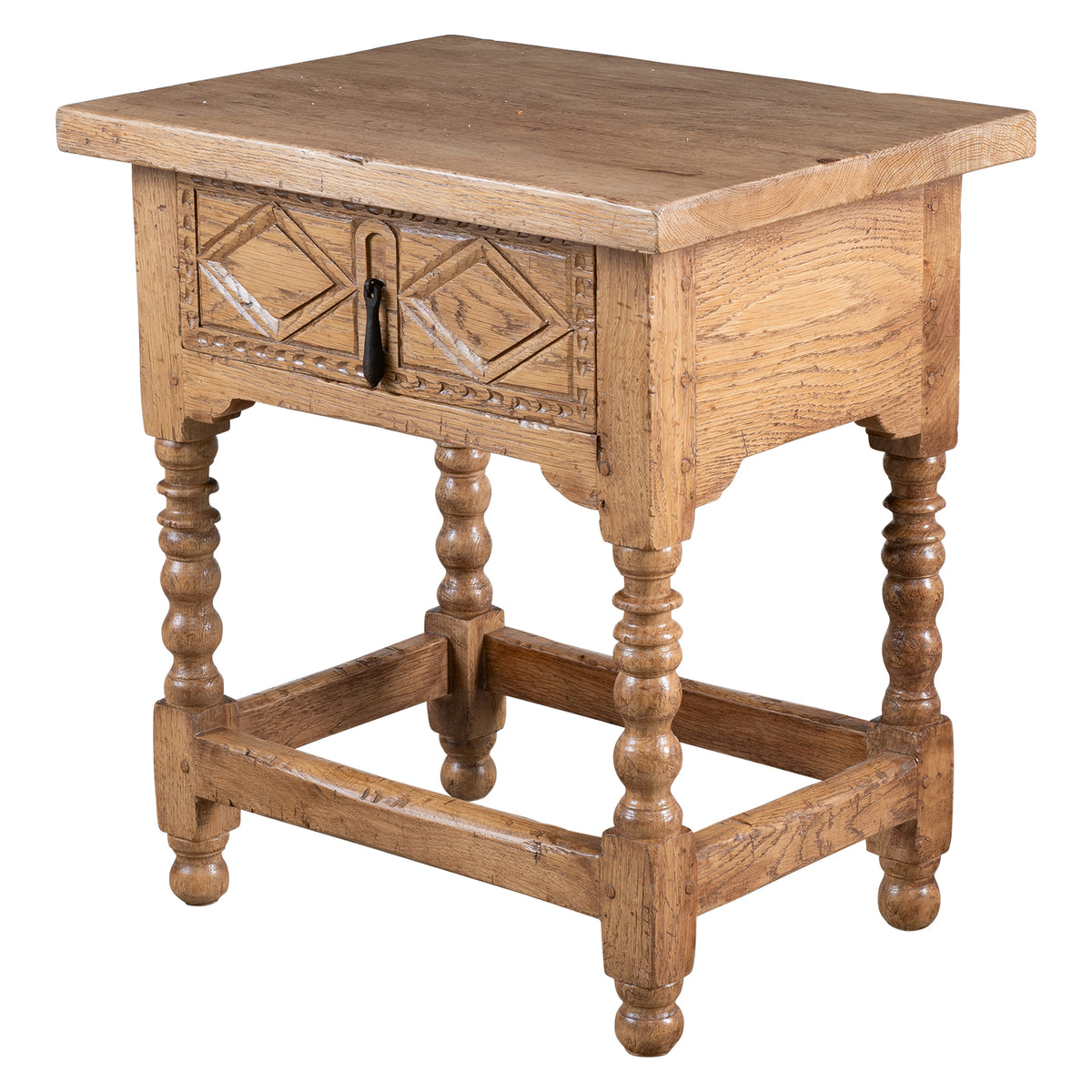 Bleached Spanish Style Bedside Table – The Vault Sydney