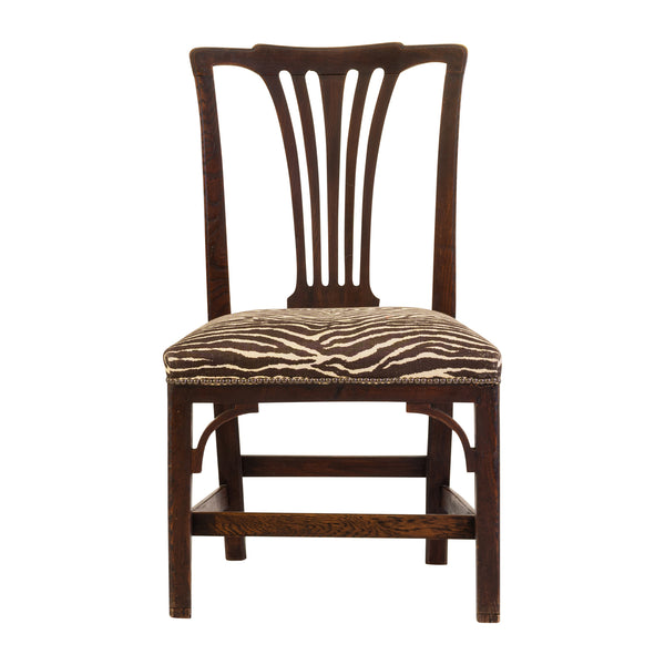 Georgian Oak Side Chair
