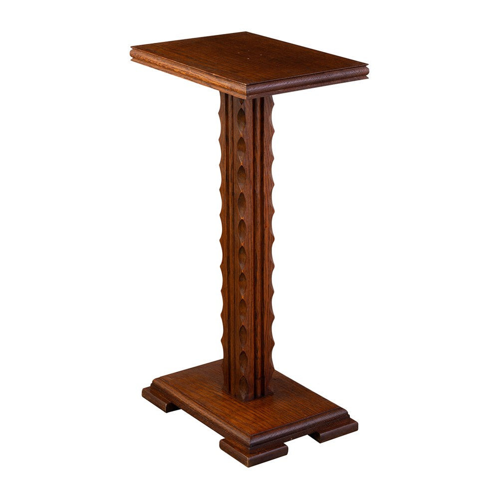 A Brutalist 1950s Oak Side Table – The Vault Sydney