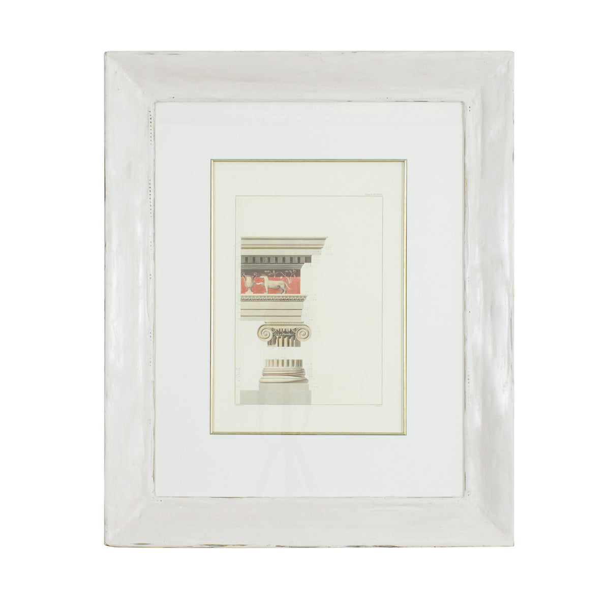 A pair of framed Architectural Prints The Vault Sydney