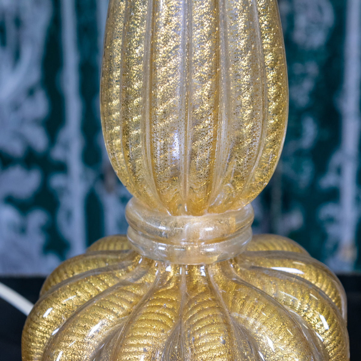 Pair of Barovier and Toso Murano Glass Lamps – The Vault Sydney