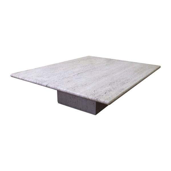 A large Travertine Coffee Table