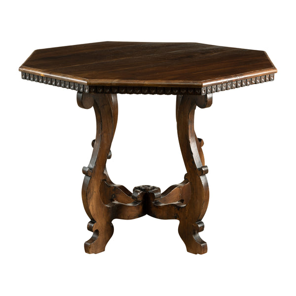 Octagonal Table in the Italian Renaissance Style