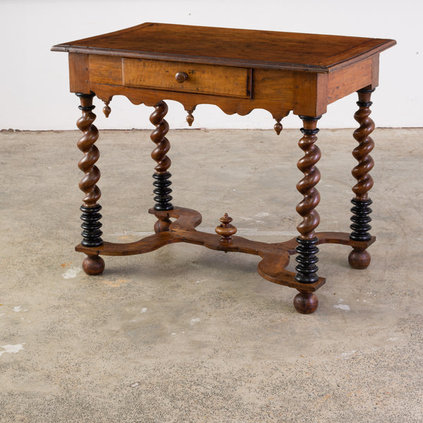 19th Century Louis XIII Fruitwood Side Table