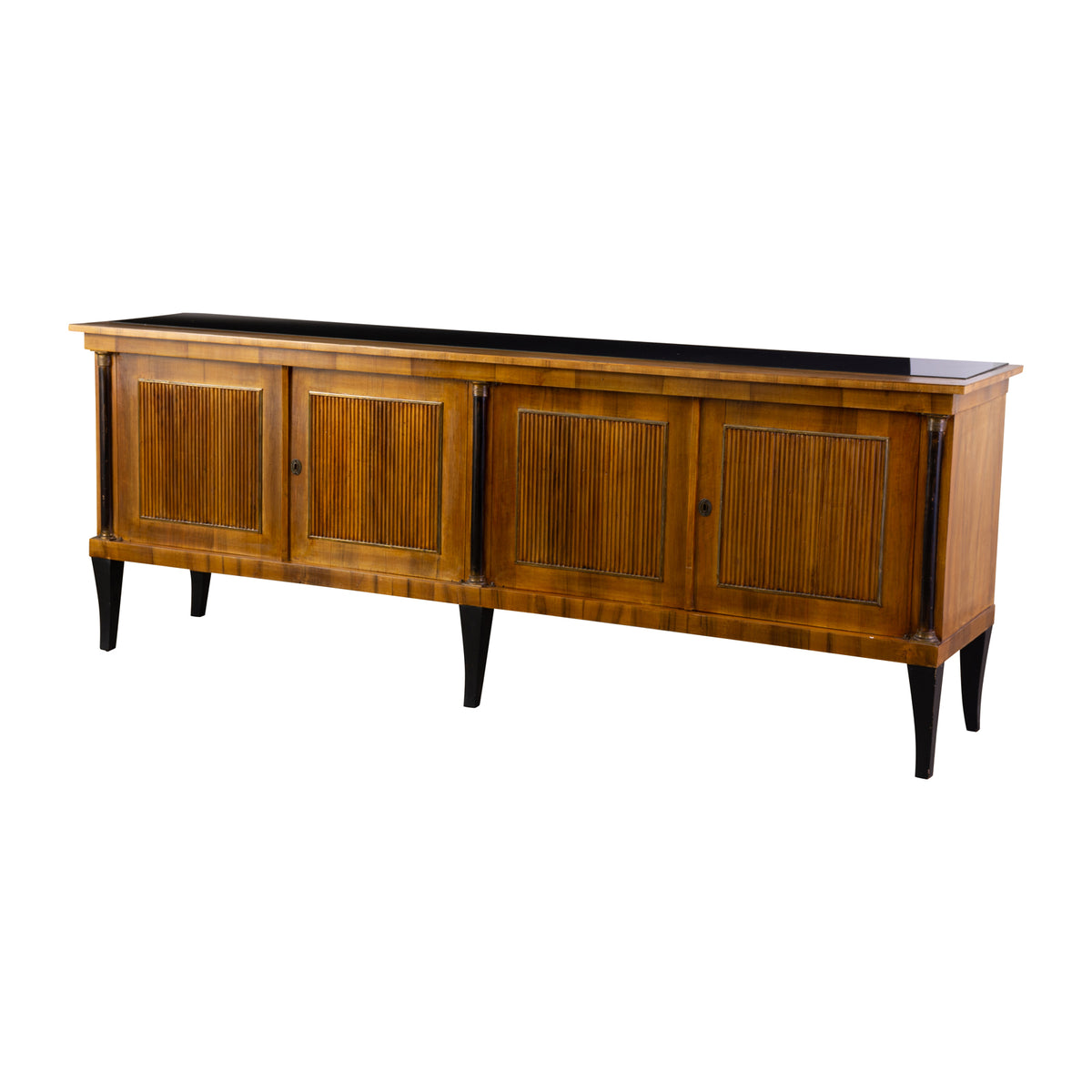 1960s Italian Walnut Sideboard with Reeded Front – The Vault Sydney