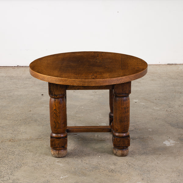 Charles Dudouyt Circular side table