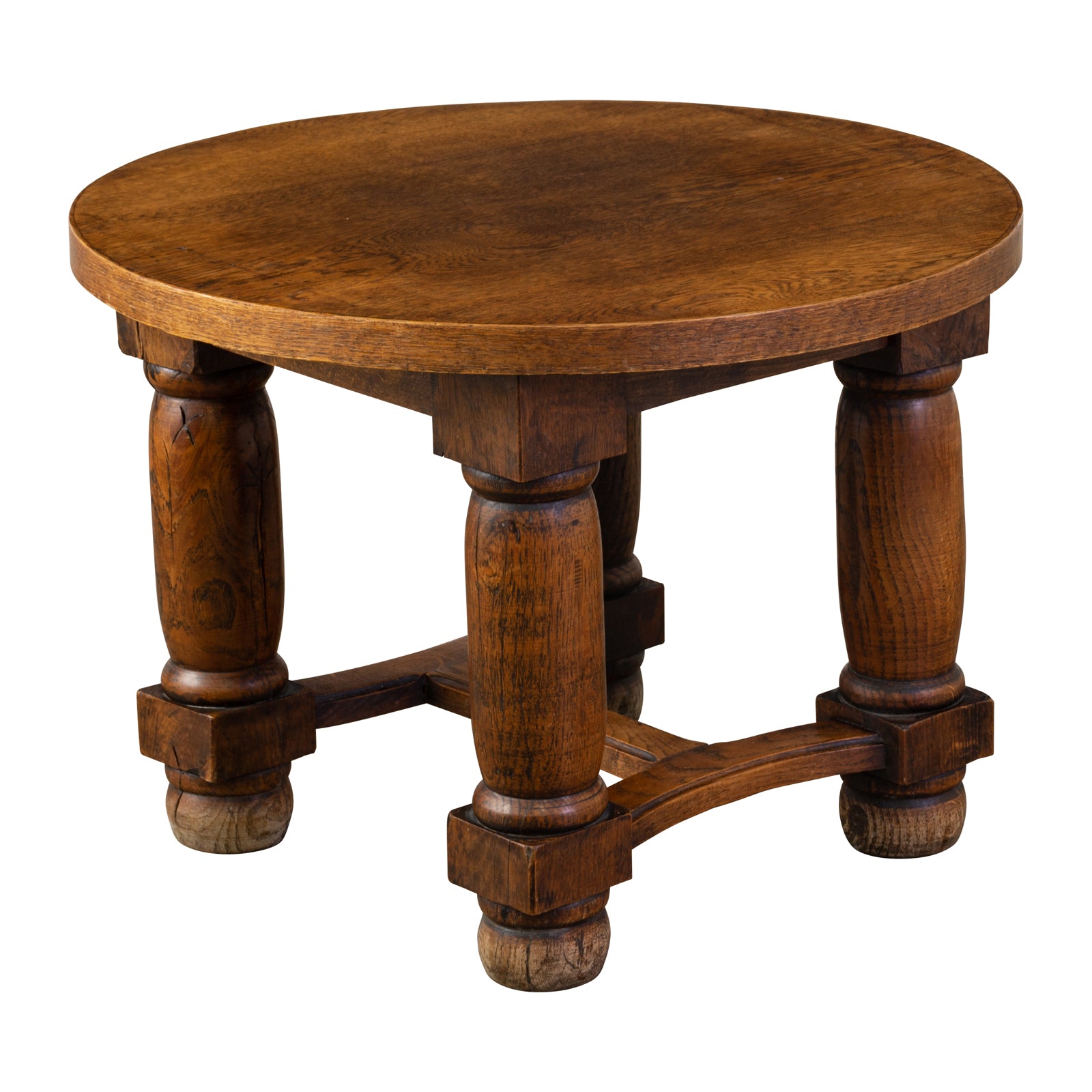 Charles Dudouyt Circular side table