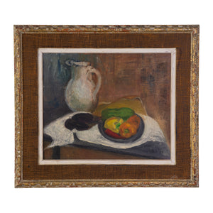 Still Life with Pitcher and Capsicums