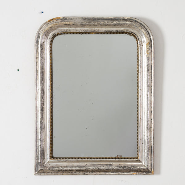Antique Silver Gilt Overmantel mirror