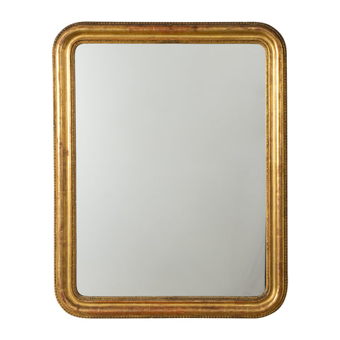 Early 20th Century Louis Philippe Style Giltwood Mirror