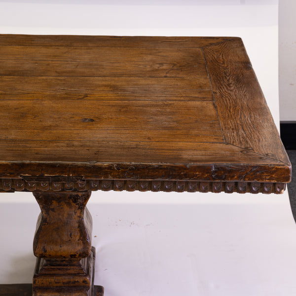 Italian Renaissance Style Oak Refectory table