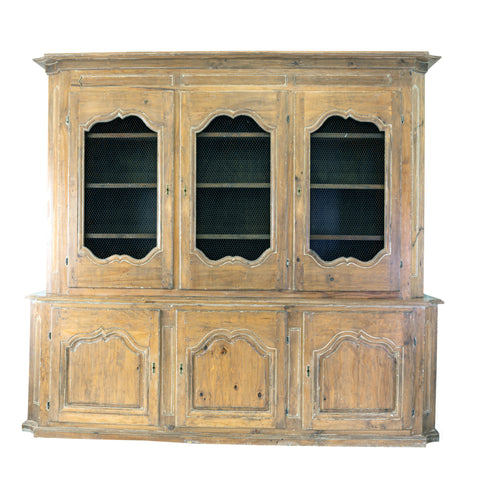 A Louis XV Style Provinical Painted Bookcase