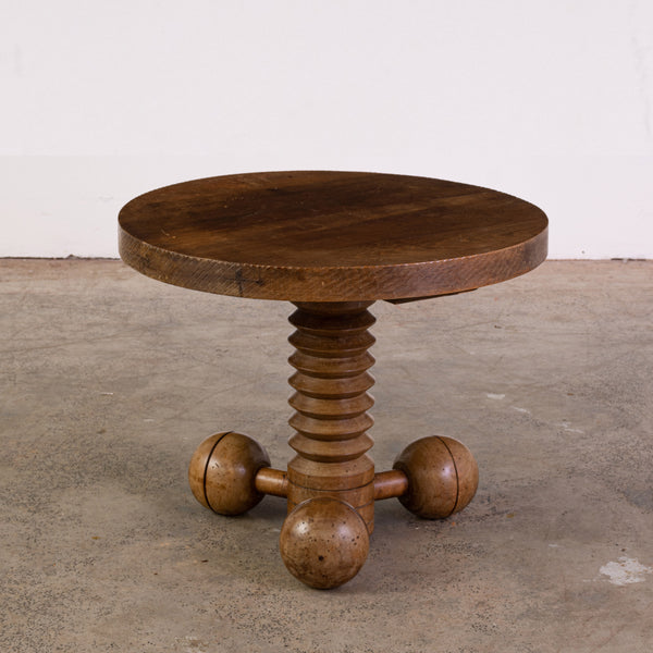 Charles Dudouyt Tripod Occasional Table -