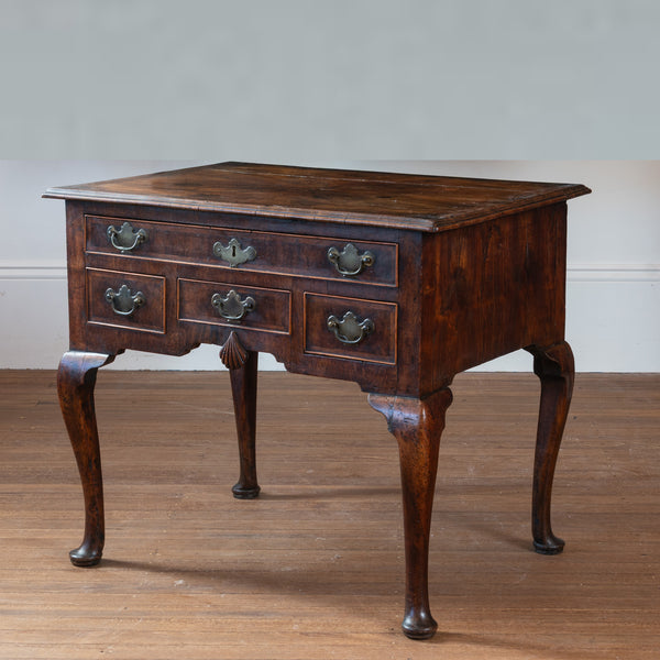 Queen Anne Period Walnut Lowboy