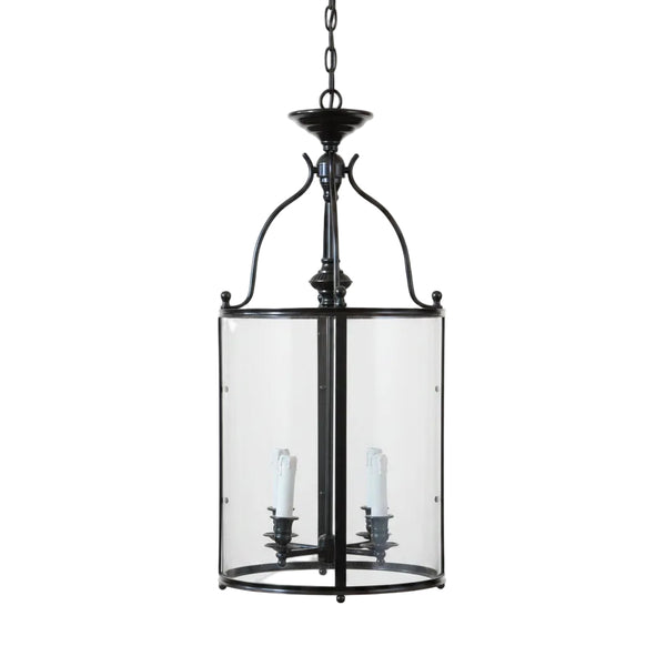 "Arles" Blackened Brass Lantern