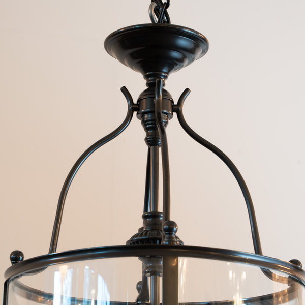 "Arles" Blackened Brass Lantern