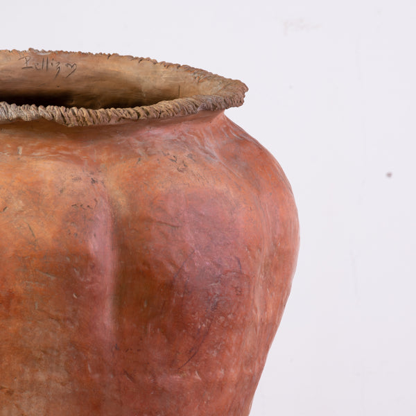 Large Organic Shaped Terracotta Pot