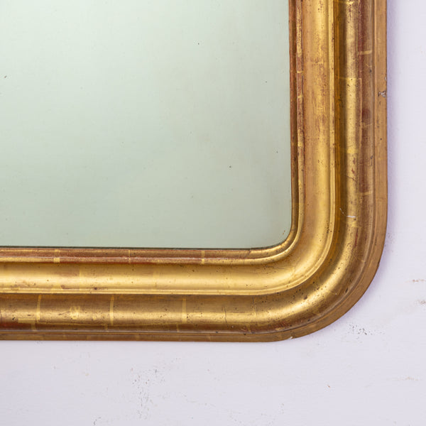 A Louis Philippe Gilt Gesso Mirror