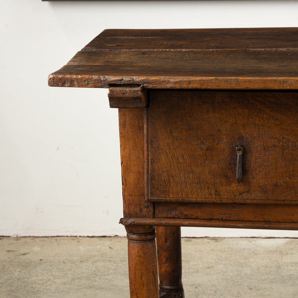 A Substantial 18th Century Chestnut Sideboard with Two Drawers