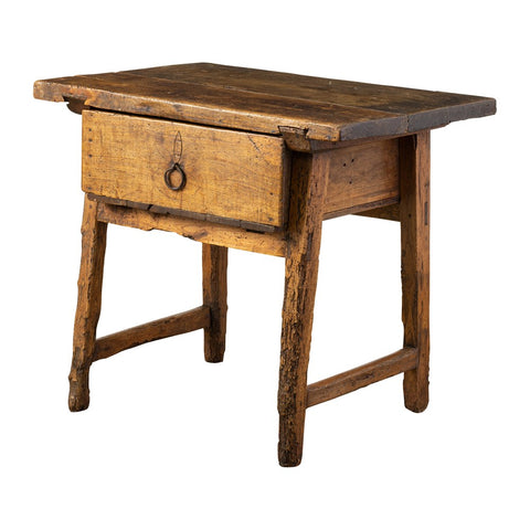 18th Century Spanish Provincial Frutiwood Side Table