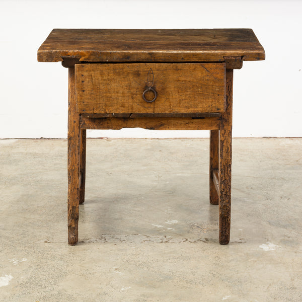 18th Century Spanish Provincial Frutiwood Side Table