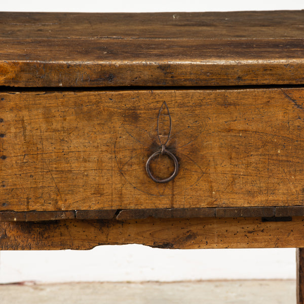 18th Century Spanish Provincial Frutiwood Side Table