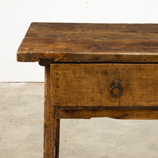 18th Century Spanish Provincial Frutiwood Side Table