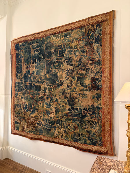 Late 17th/18th century Flemish Verdure Tapestry