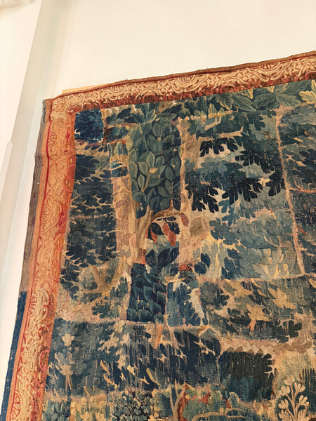 Late 17th/18th century Flemish Verdure Tapestry