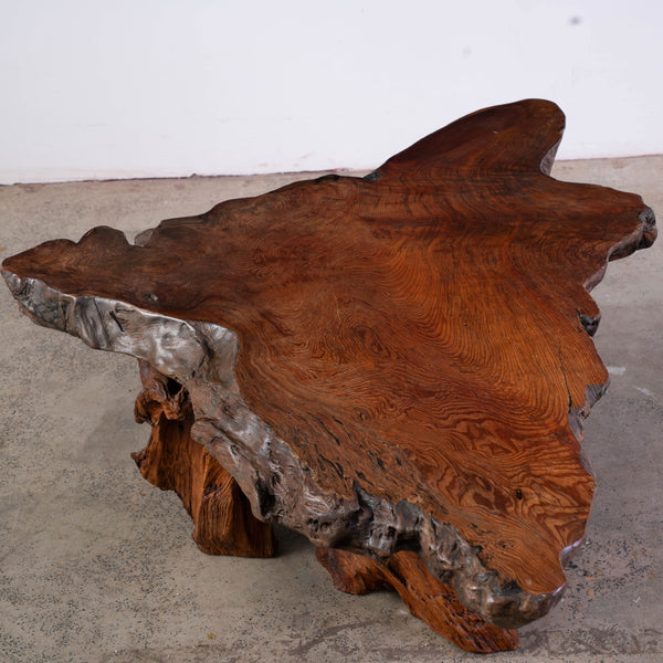 A Mid Century Live Edge Coffee Table