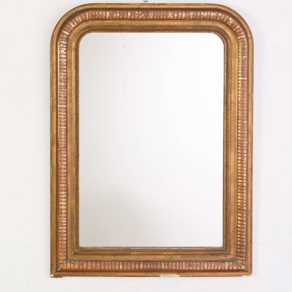 A Louis Philippe Giltwood Overmantel mirror