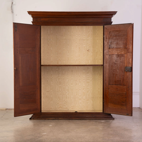 A Large 18th Century Italian Walnut Armadio