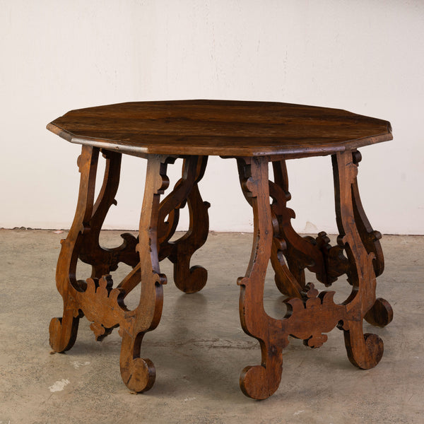 Pair of 18th Century Italian Walnut Fratino Tables