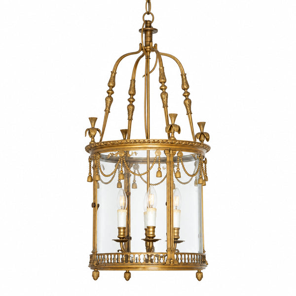 Early 20th Century French Ormolu Lantern