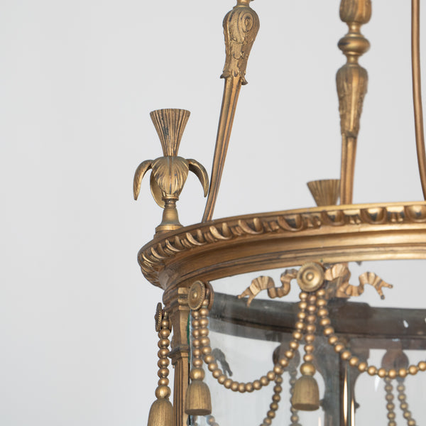 Early 20th Century French Ormolu Lantern