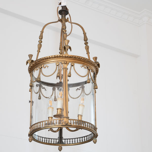 Early 20th Century French Ormolu Lantern