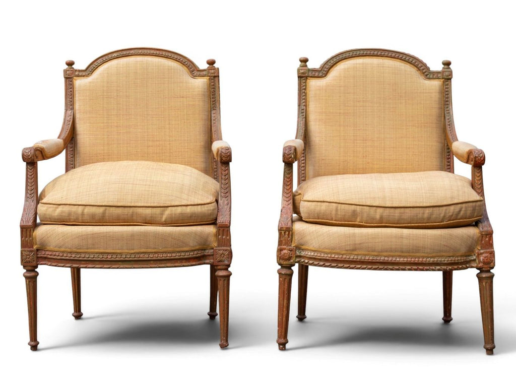 Louis XVI Period Fautiels A Reine in Patinated Wood