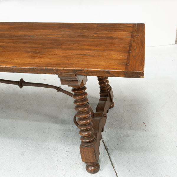 Spanish Style Oak Dining Table