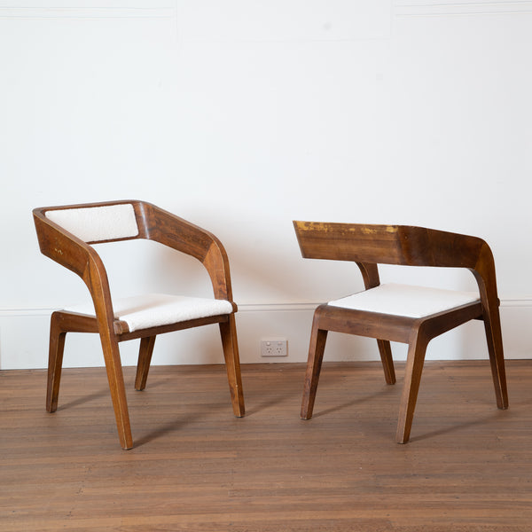 Pair of Mid Century Italian Armchairs