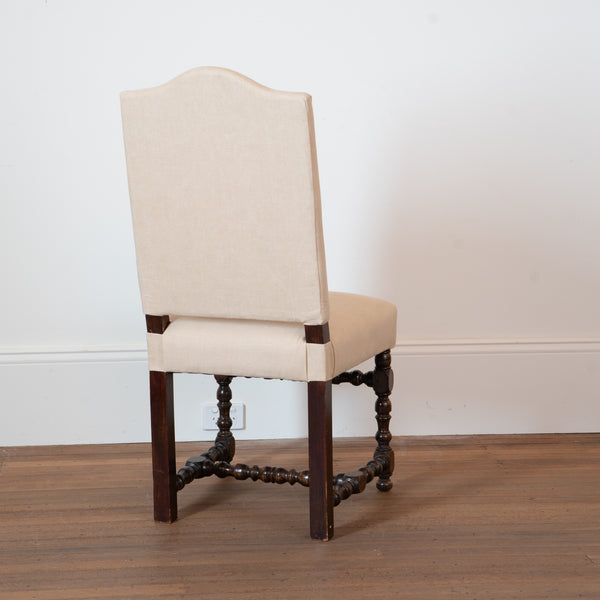 A Set of Six Louis XIII Style  Dining Chairs