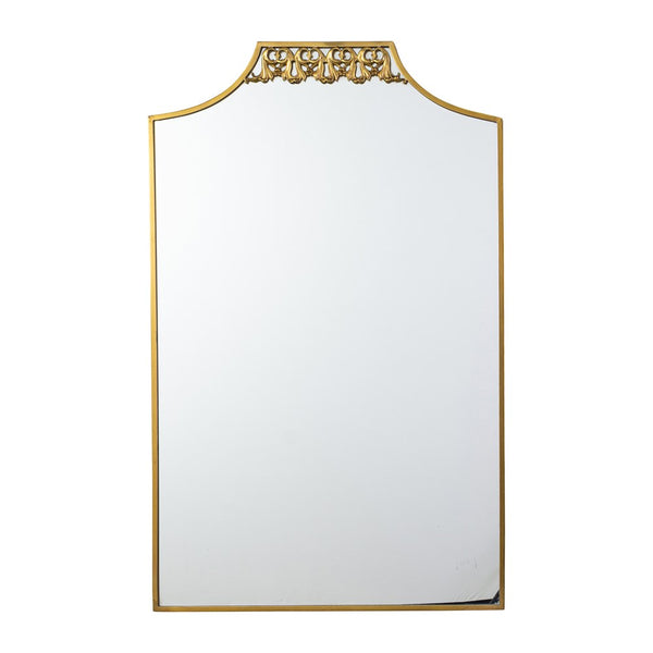 A 1960s Italian Brass Framed Mirror