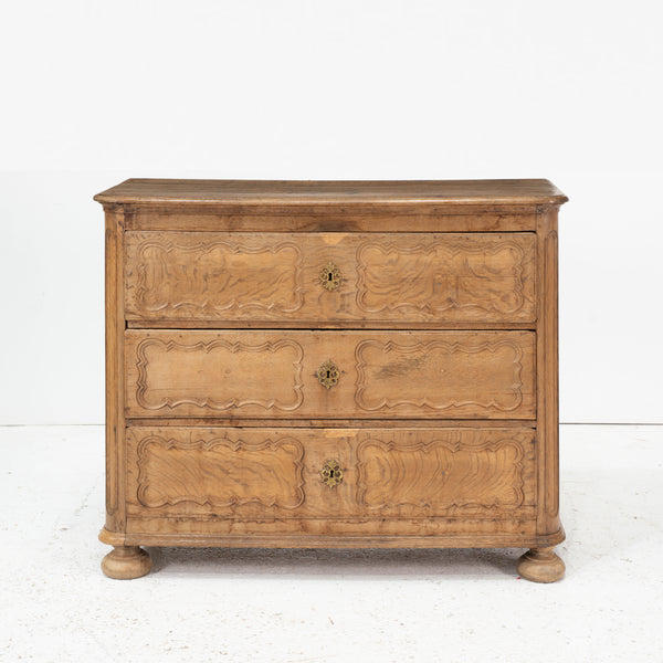 Northern European Dutch Bleached Oak Commode