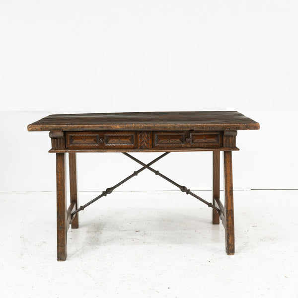 18th Century Spanish Walnut Centre Table