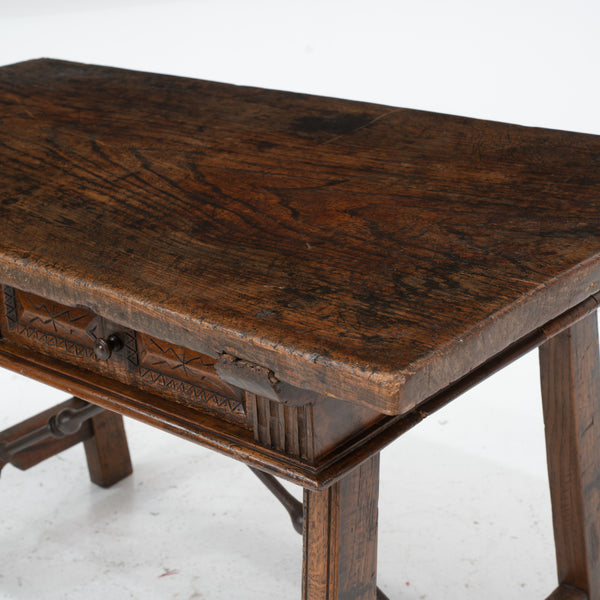 18th Century Spanish Walnut Centre Table