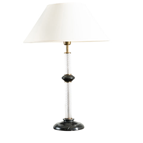 Tomaso Buzzi Marble And Murano table Lamp