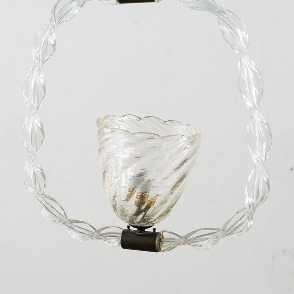A Mid-Century Barovier & Toso Pendant