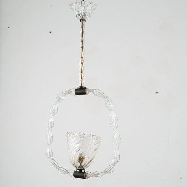 A Mid-Century Barovier & Toso Pendant