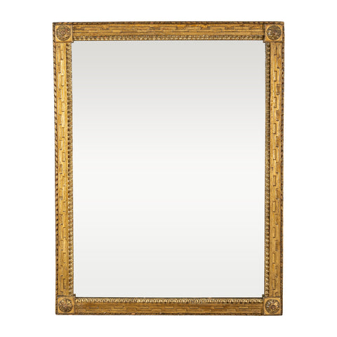 A 18th Century Giltwood Neo-Classical Mirror