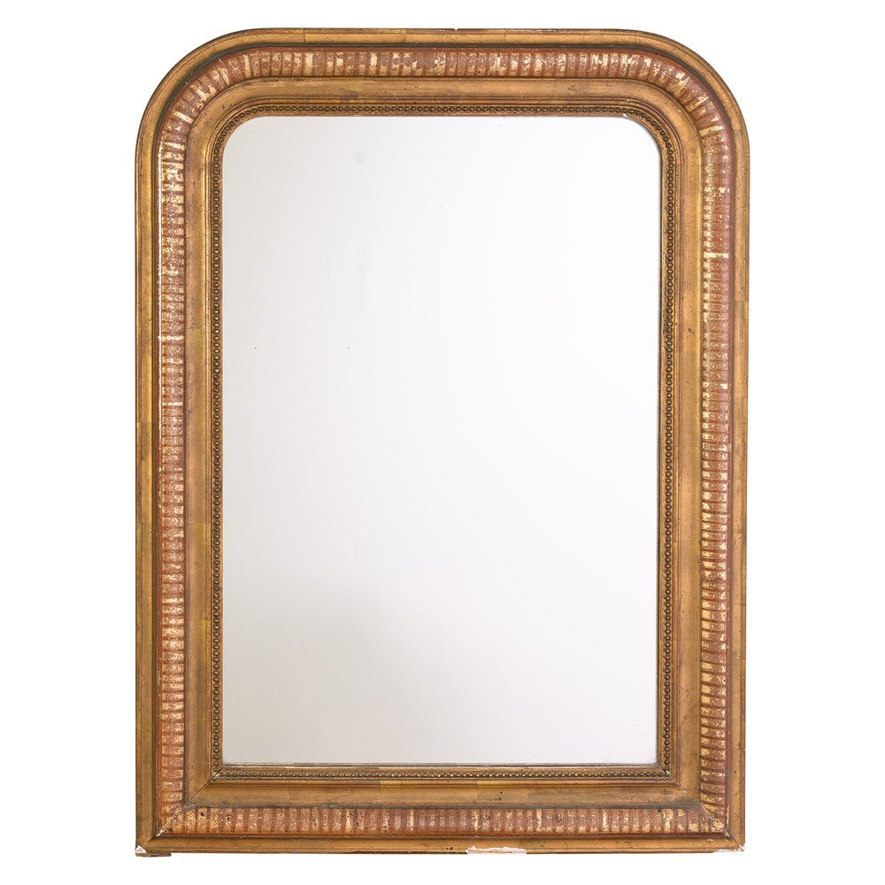 A Louis Philippe Giltwood Overmantel mirror