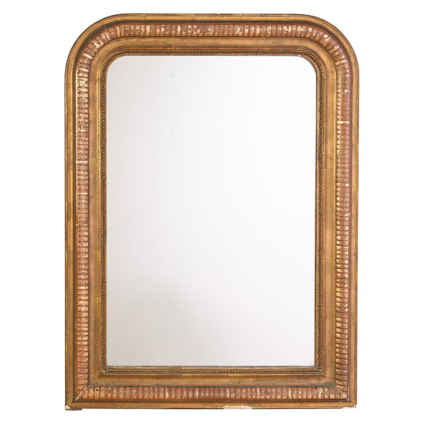 A Louis Philippe Giltwood Overmantel mirror